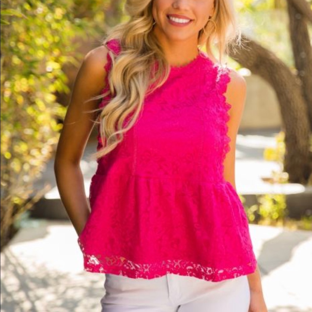 Pink Coconut Boutique Top